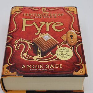 Fyre by Angie Sage - Septimus Heap Book 7 - Hardcover